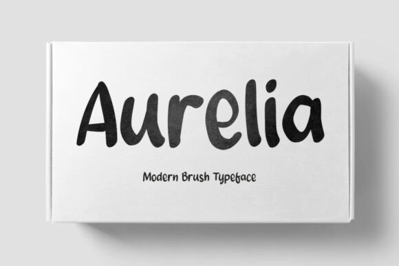 Aurelia Font: The Art of Modern Brush Typography