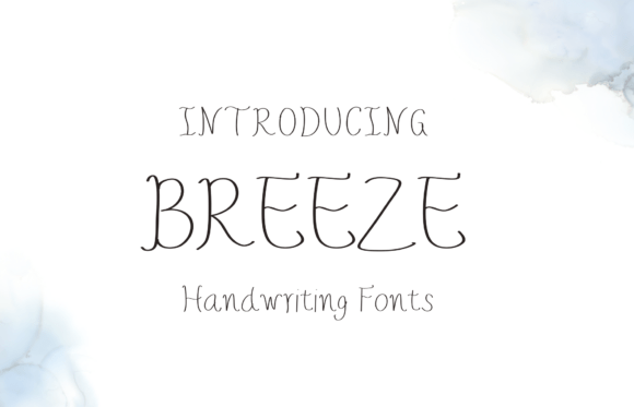Breeze: The Typeface That Captures Light and Air