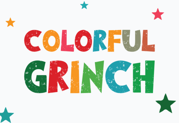 Colorful Grinch: Infusing Holiday Designs with Whimsical Charm