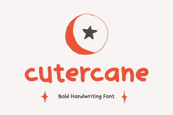 Cutercane: The Bold Handwriting Font for Playful Projects