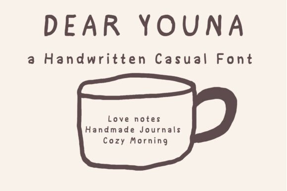 Dear Youna: A Handwritten Font That Feels Like a Hug