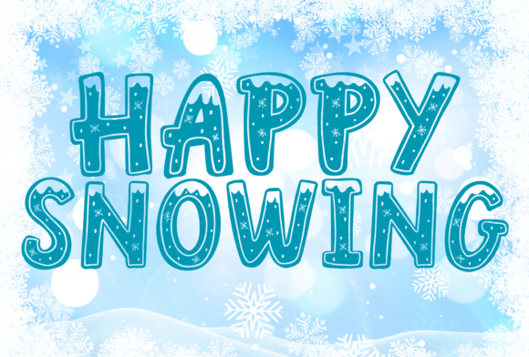 Happy Snowing: Capturing Winter Magic in Your Designs