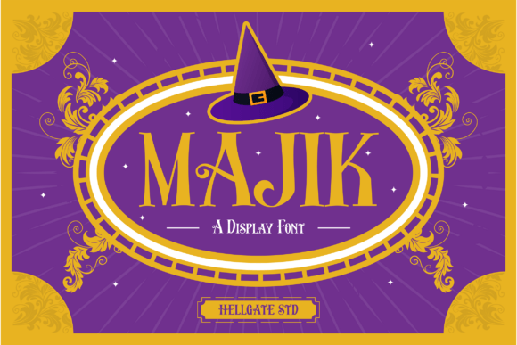Majik Regular: A Typeface with a Spellbinding Personality