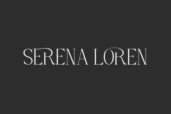 Mastering the Art of the Serif with Serena Loren
