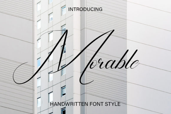 Morable: The Sweet, Chic Font for Modern Projects