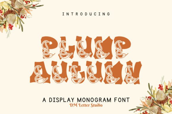 Plump Autumn: Your Go-To Typeface for Cozy, Impactful Designs