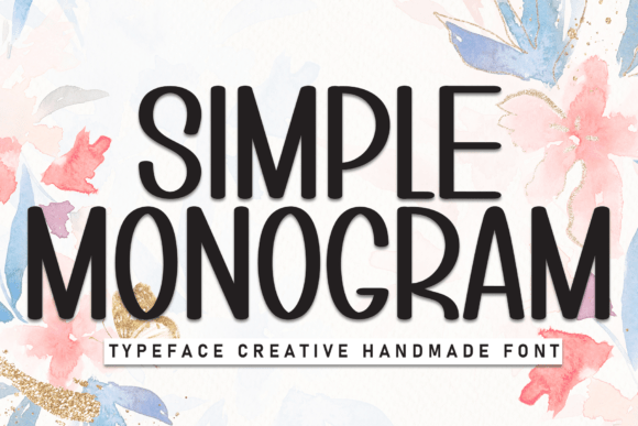 Simple Monogram: Your Secret for Friendly, Handwritten Charm
