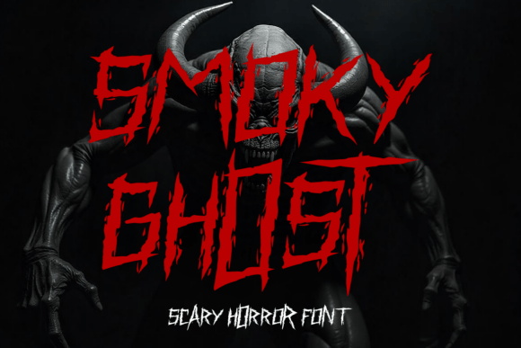 Smoky Ghost: Capturing Fear in Typography