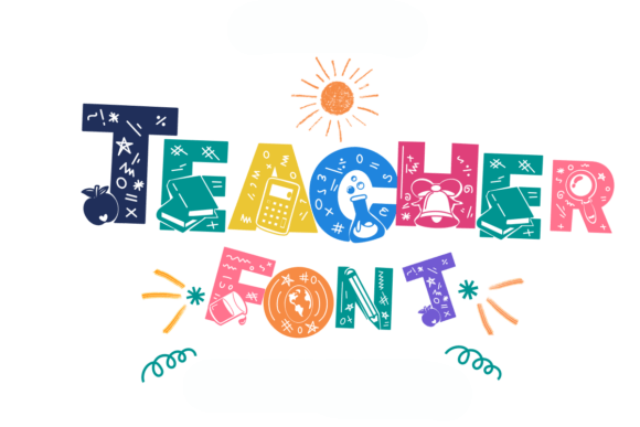 Teacher Font: Injecting Educational Energy into Your Designs