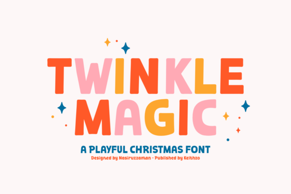 Twinkle Magic: The Display Font That Makes Every Word Sparkle
