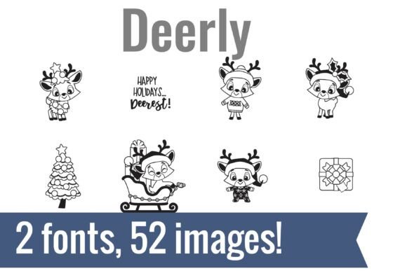 Unlock Endless Festive Creativity with Deerly Dingbats