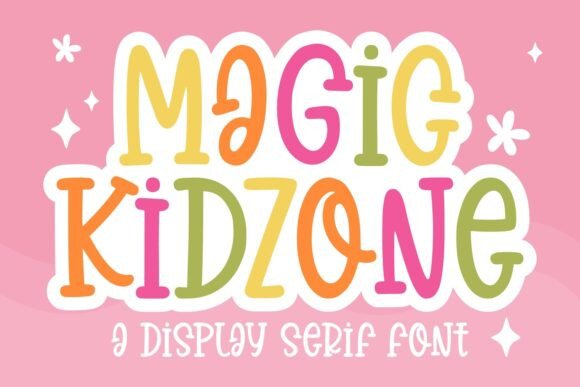 Unlocking Imagination: A Deep Dive into the Magic Kidzone Typeface